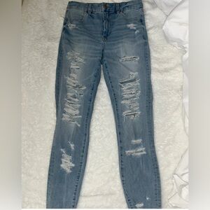 american eagle outfitters ripped jeans